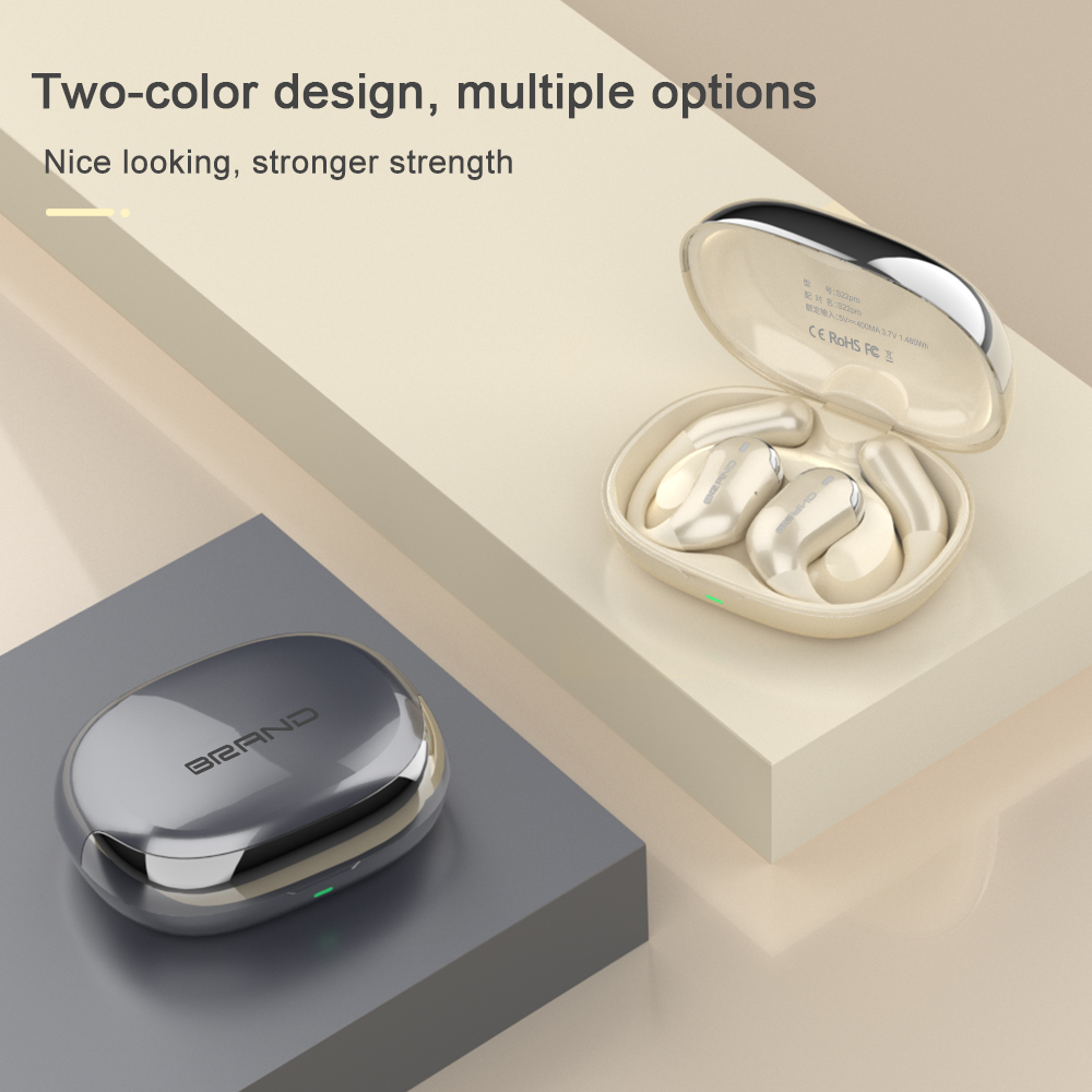 S22pro 새로운 디자인 OWS 실리콘 오픈 이어 무선 블루투스 헤드폰