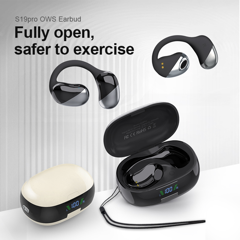 오픈이어 스마트 방수 도매 이어버드 블루투스 무선 헤드셋 이어폰 및 헤드폰