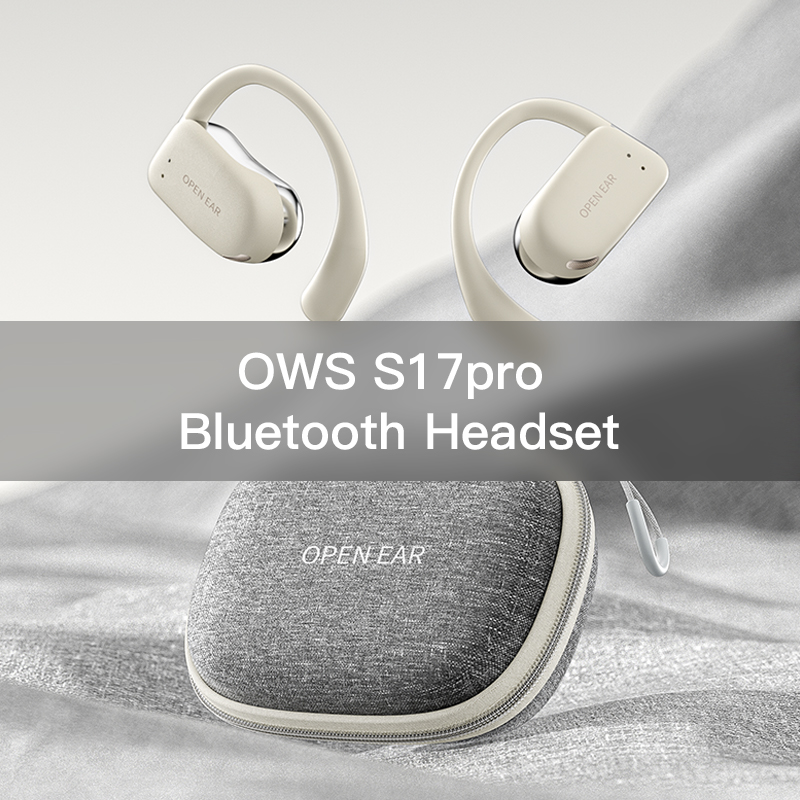 Bluetooth 무선 5.3 이어훅 개방형 공기 전도 이어폰