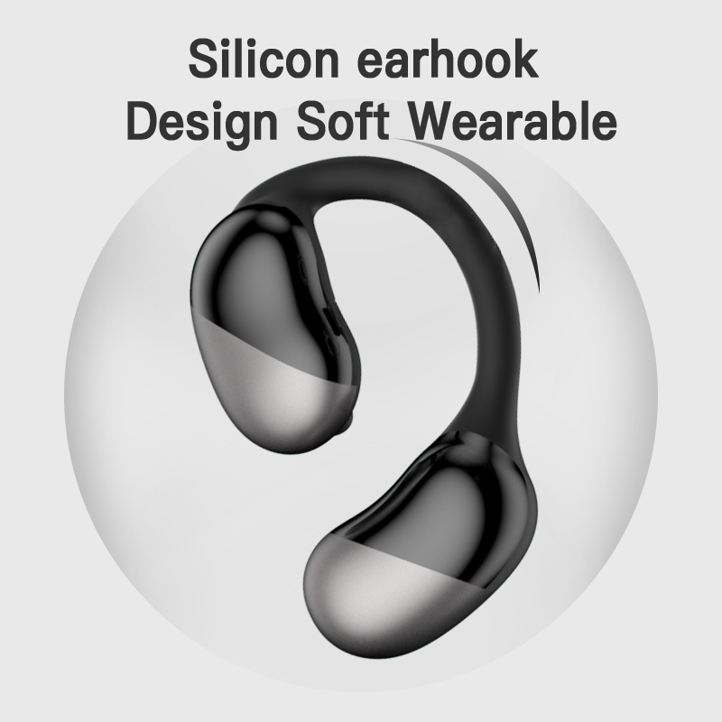 새로운 도착 OWS 스테레오 스포츠 헤드셋 감소 소음 귀 개방형 비즈니스 무선 헤드폰 Bluetooth